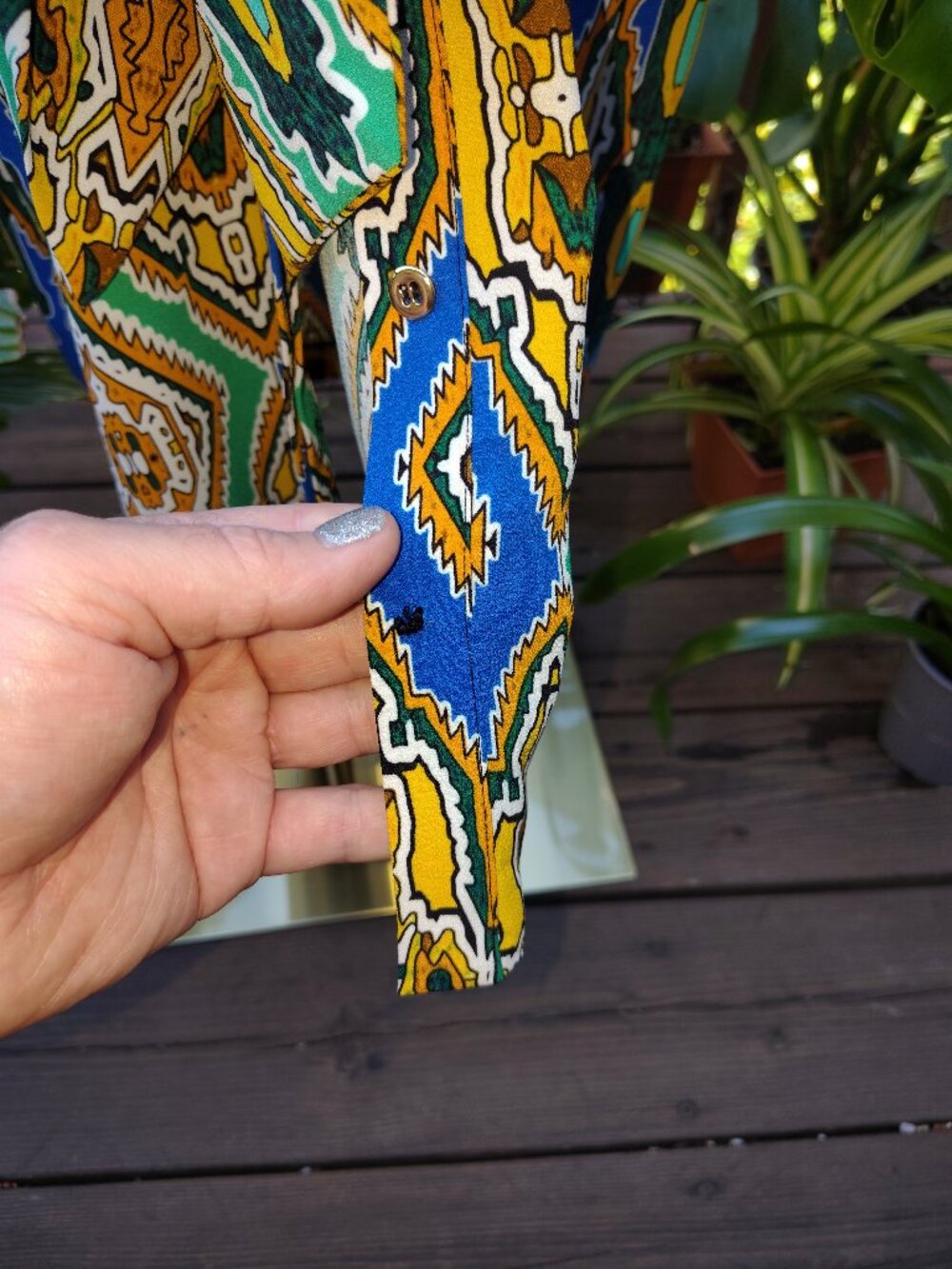 Cache Patterned Dress Size 12 (item A3) - Picture 8 of 8